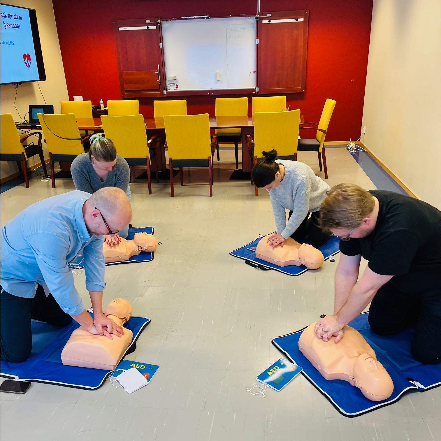 Stayin' Alives first CPR education Stayin' Alives first CPR education